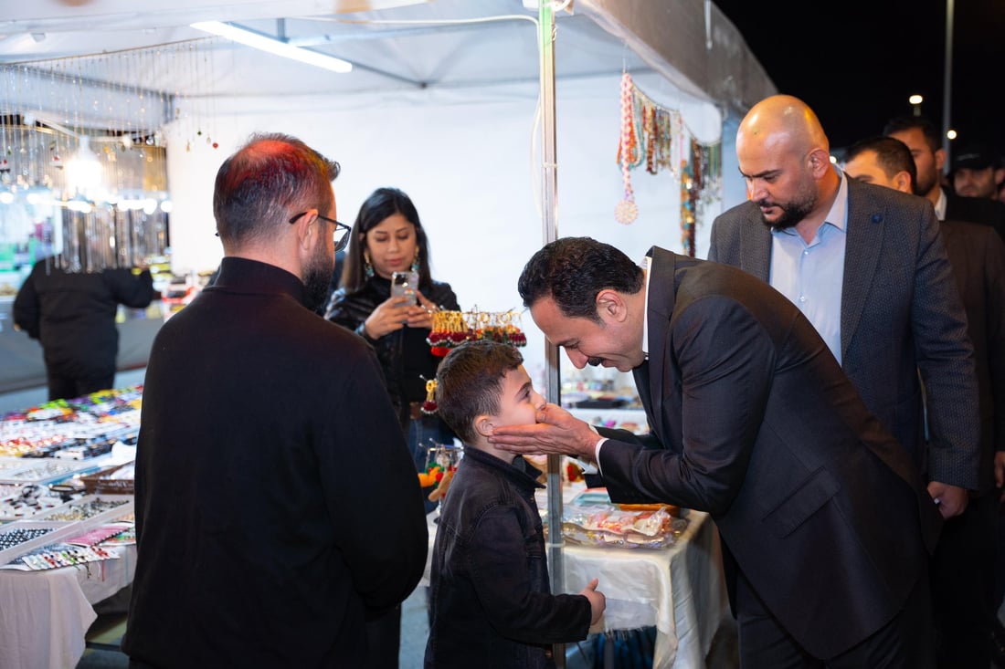 بازاڕی شه‌وانه‌ی ماجیدی مۆڵ كرایه‌وه‌