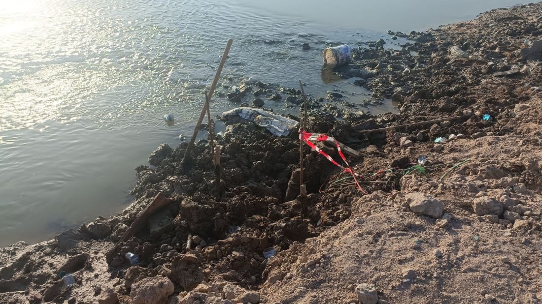 صور: مسير المشاية ينقطع 4 ساعات عند ساحل الفاو.. كاتيوشا من أيام إيران
