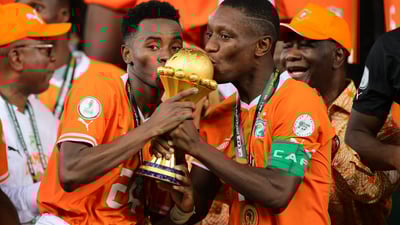 كۆتدیڤوار بووه‌ پاڵه‌وانی ئه‌فریقا