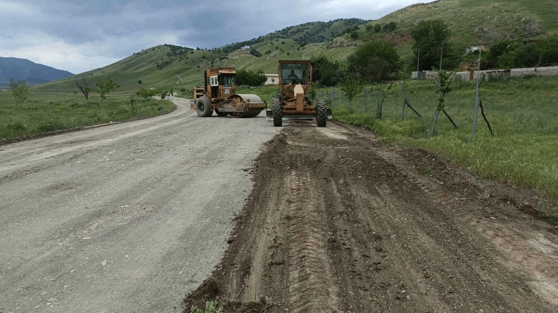 چاڵوچۆڵی رێگای چەند گوندێکی پێنجوێن پڕکرایەوە