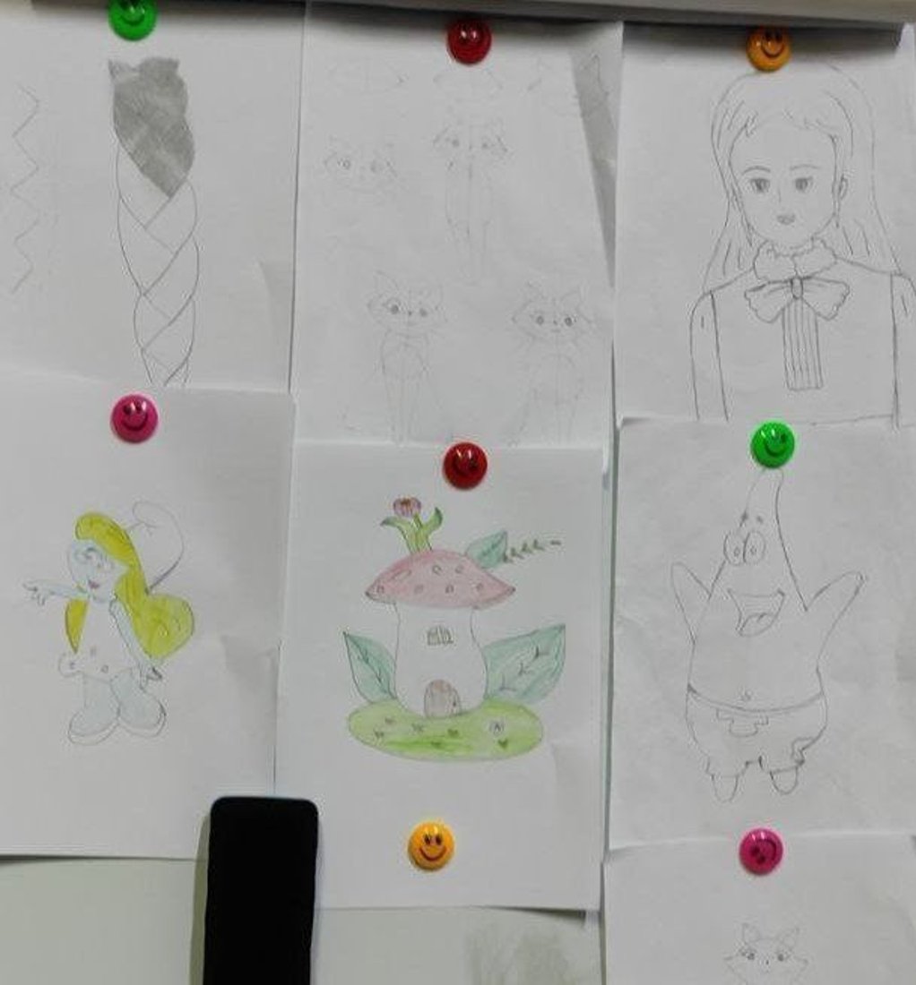 ما أجمل أطفال السماوة حين يرسمون.. “زينب” تكتشف مواهب العشرات في هذه الصور