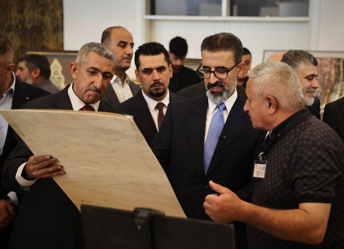 سێیەمین فێستیڤاڵی کەرکوک بۆ هونەری خۆشنووسی کرایەوە