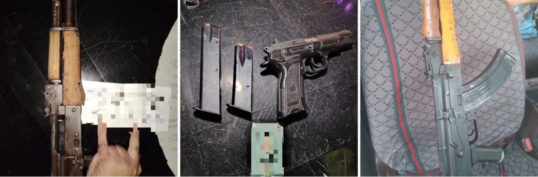 “درون” وأسلحة وأدوية.. سلة ممنوعات في قبضة عمليات بغداد (صور)