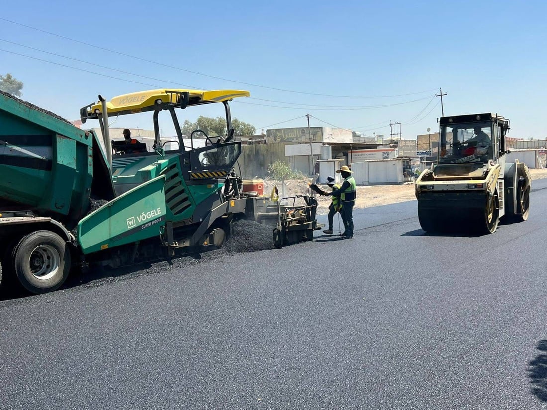 پڕۆژەى رێگاى کەرکوک- بەغدا؛ 88%ـى کارەکانى تەواو بووە