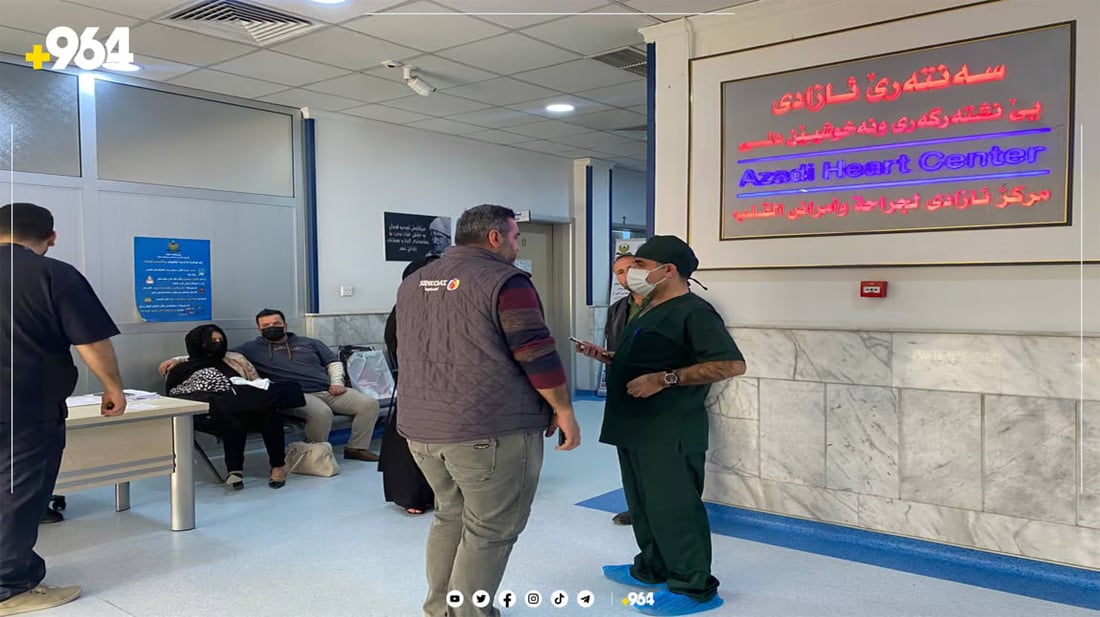 فريق إيطالي يجري عمليات قلب لـ12 طفلاً في دهوك