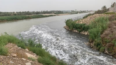 صور: آلبوعيثة تنتبه إلى خلل بمعالجة مياه ثقيلة تصب في دجلة.. وأمانة بغداد تقرّ