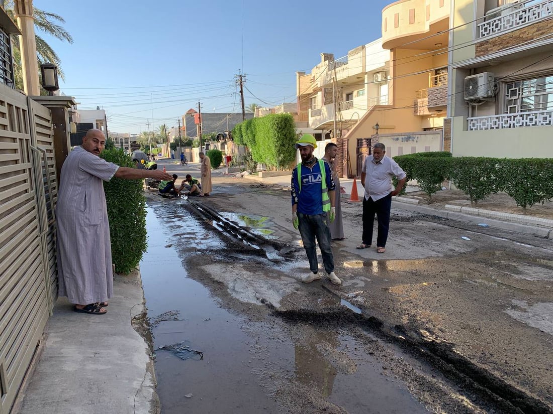 صور: سكان “حطين” غاضبون من أعمال “الكيبل الضوئي”.. فرق الحفر ليست محترفة