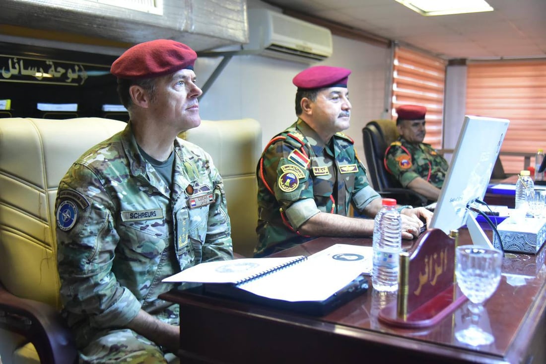 صور: قائد الناتو لوكأس شخويرس يزور القوات الخاصة العراقية