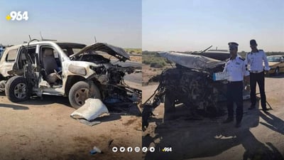 لە رووداوێکی هاتوچۆدا سێ کەس لە بنەماڵەی وەزیری نەوتی عێراق گیانیان لەدەستدا