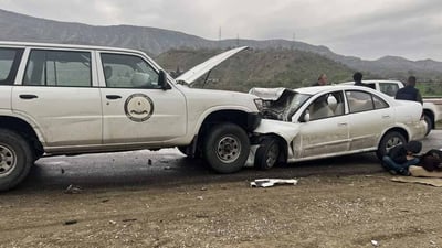 ئۆتۆمبێلێکى وەزارەتى سامانە سروشتیییەکان تووشى رووداوى هاتوچۆ بوو