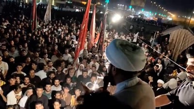 نداء من اعتصام الدير إلى العيداني: نريد ماء وقائمقام