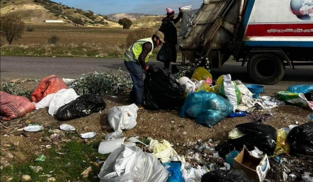 Qaradagh municipality grapples with widespread littering