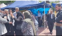 People with disabilities in Sulaymaniyah protest for increase in monthly benefits