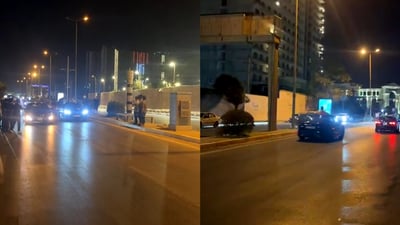 شەقامی بەردەم پارکی سامی عەبدولڕەحمان کرایە گۆڕەپانی پێشبڕکێ