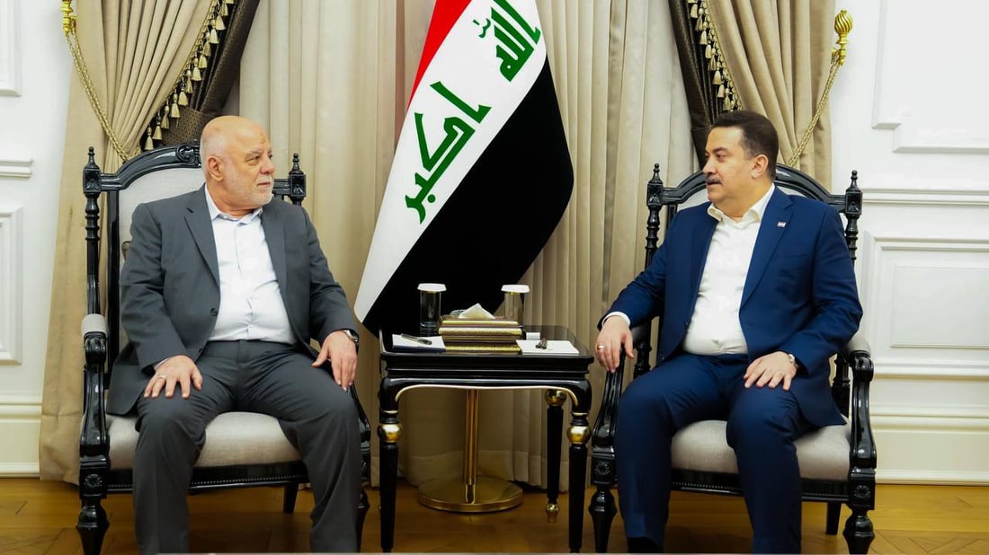 Al-Sudani, Al-Abadi discuss government program and investment projects