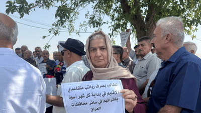 خانەنشینانى سلێمانى گردبوونەوە؛ سێ داواکاریان هەیە