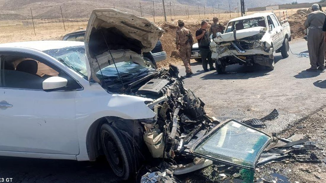 لە رووداوێکی هاتوچۆ دا نۆ کەس برینداربوون