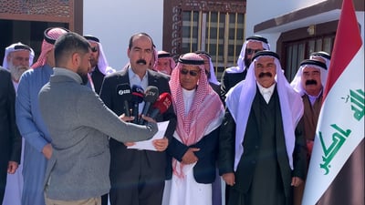 عشائر سنجار تدعو السوداني لدمج القوات المحلية بالمؤسسة العسكرية (فيديو)
