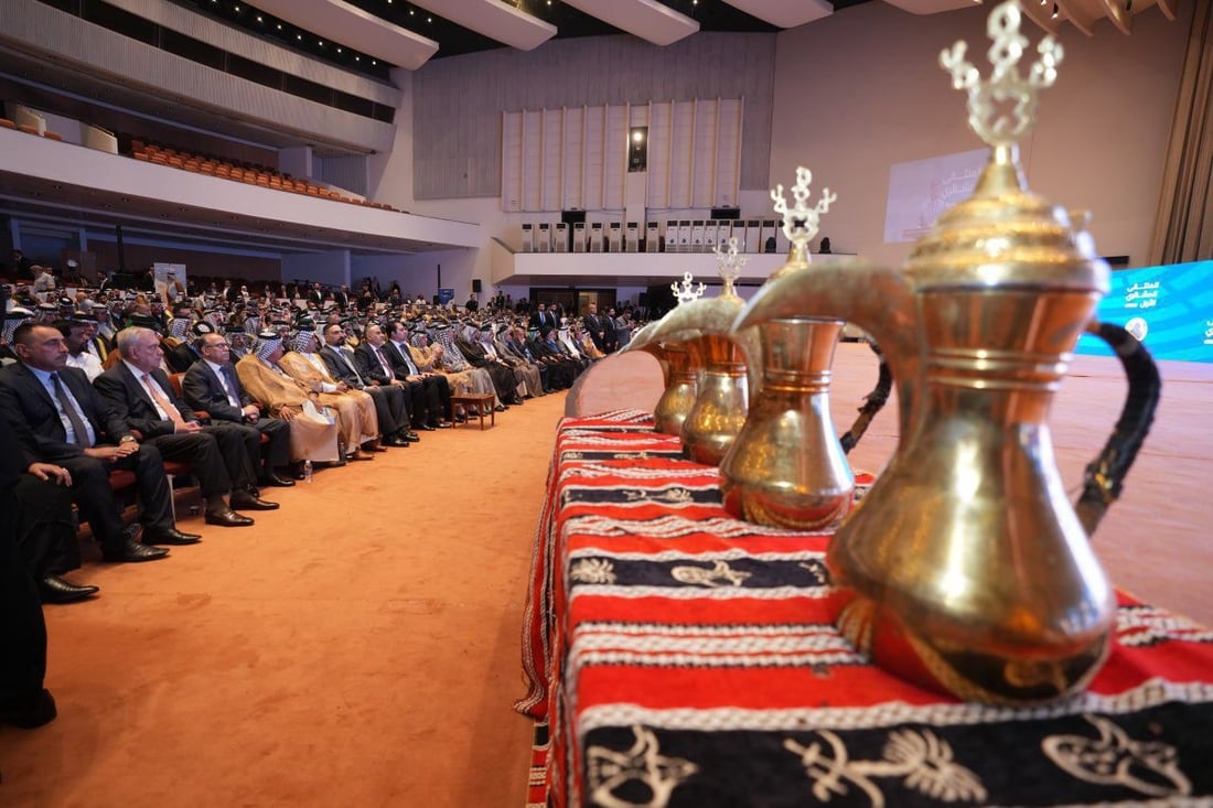 “لعبت دوراً في المحن”.. المندلاوي يدعو إلى شراكة نيابية عشائرية وقانون خاص (صور)