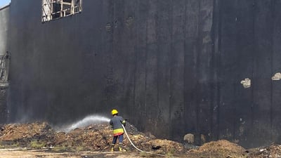 خانوویەکى سێ نهۆمى ئاگرى گرت