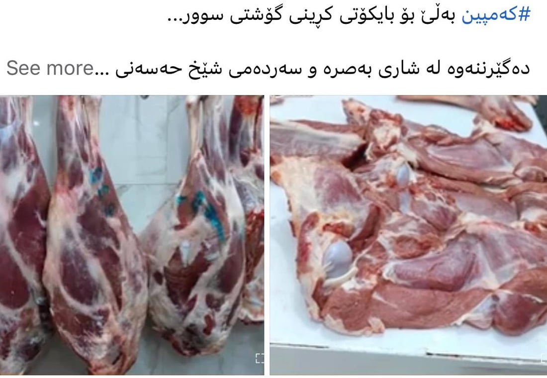 كەمپینی “گۆشت مەخۆن تا هەرزان دەبێت” راگەیەنرا