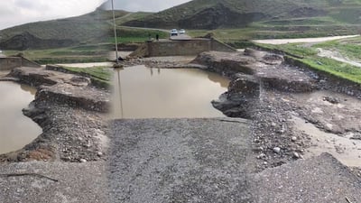 پردەکەی شیلەخان رووخا و خەڵک رێگایەکی نوێیان دروستکرد