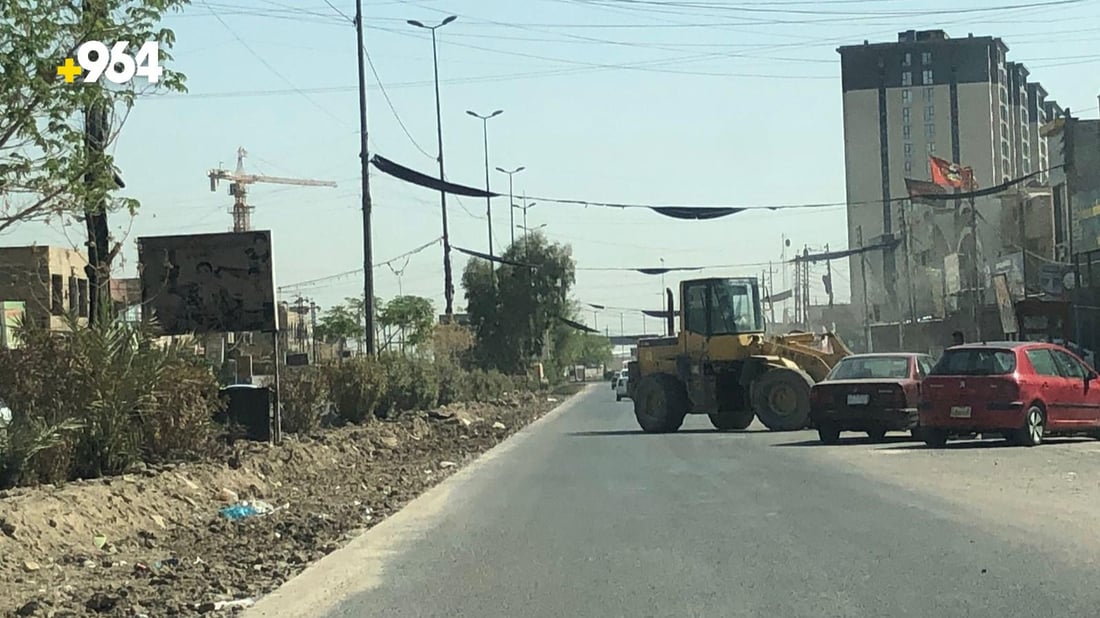 صور من العمل في حي الجهاد: الشارع سيكون مختلفاً.. أرصفة مقرنص وأشجار خريفية