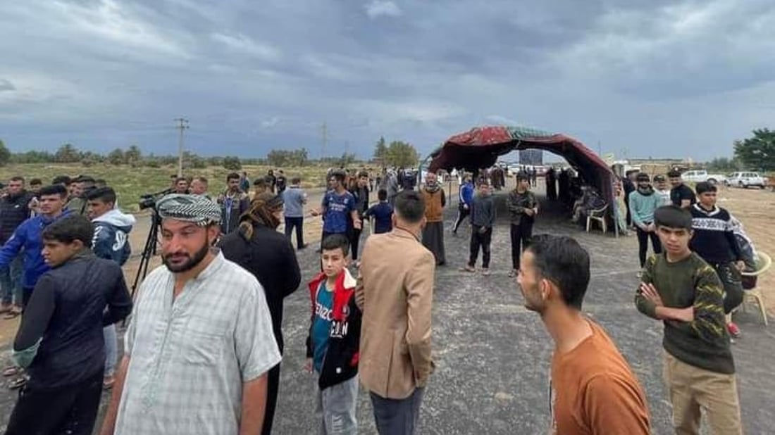 ديالى: إغلاق طرق في قرى الخالص لتأخر الكشف عن الجناة في هجوم تموز (صور)