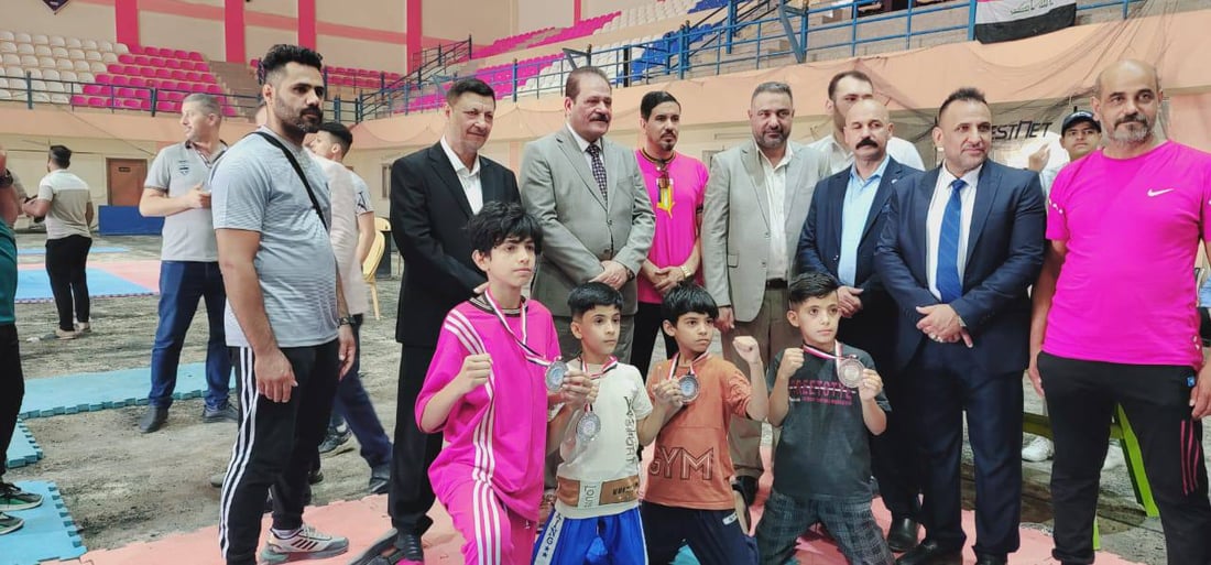 بعمر 11 عاماً.. فتى من الديوانية يحصد فضية “كيك بوكسينغ” العراق في النجف
