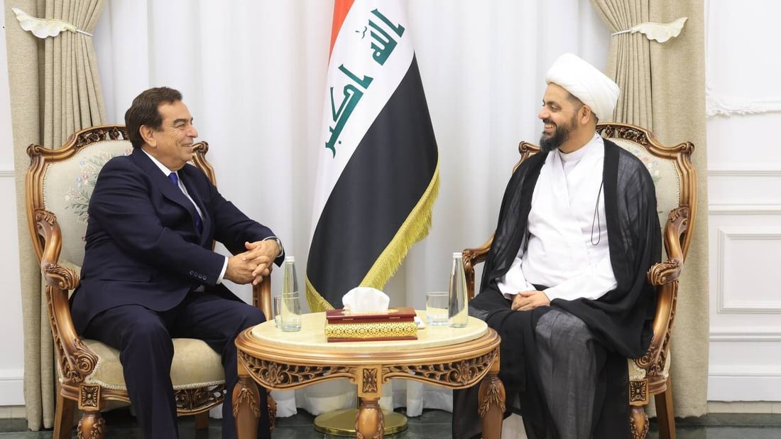 جورج قرداحي بضيافة أمين العصائب: الحرية الإعلامية في العراق تشهد تطوراً!