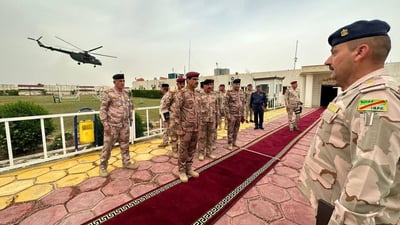 رئيس أركان الجيش يصل إلى صلاح الدين على رأس وفد أمني رفيع