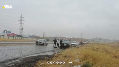    حەوت ئۆتۆمبێل بەیەکیاندادا و پێنج کەس بریندار بوون