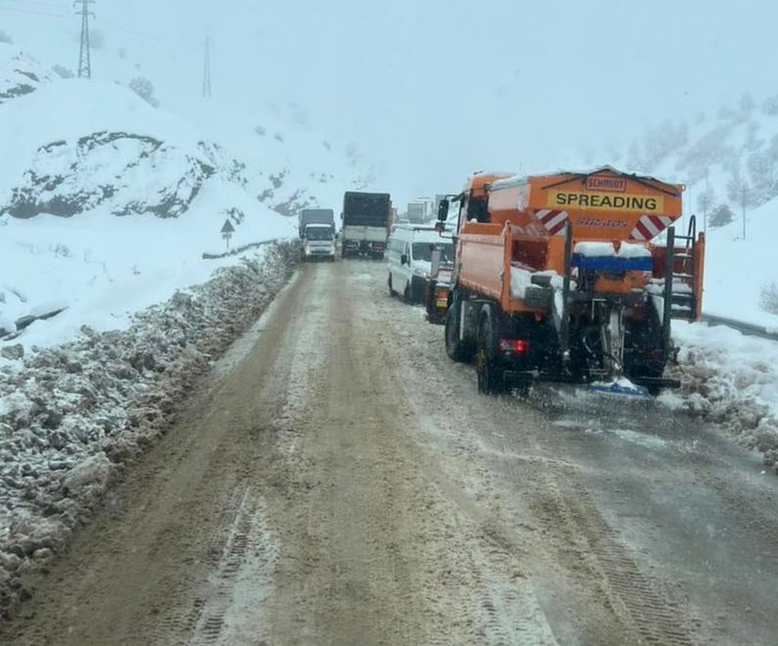 رێگای نێوان سلێمانی – پێنجوێن کراوەتەوە و هاتوچۆ ئاساییە