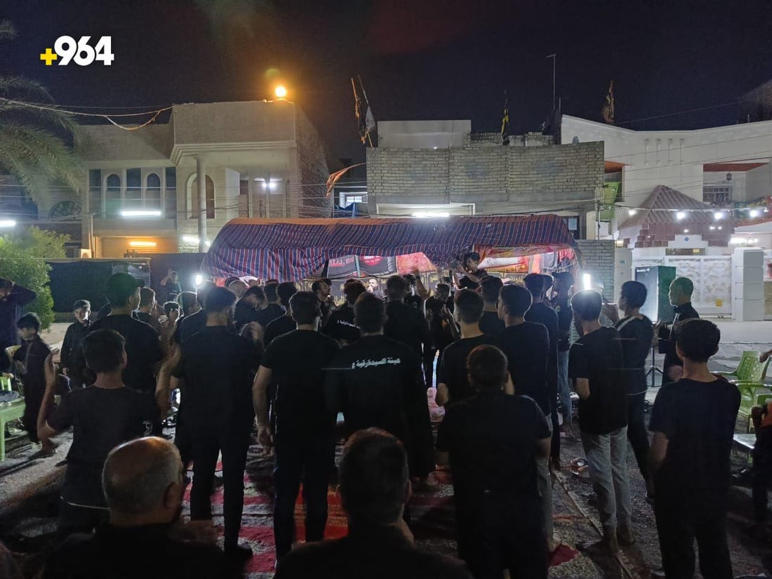 مرتضى حرب ينافس باسم الكربلائي.. شعبية جارفة في قاعة “نرجس” بالمشتل (فيديو)