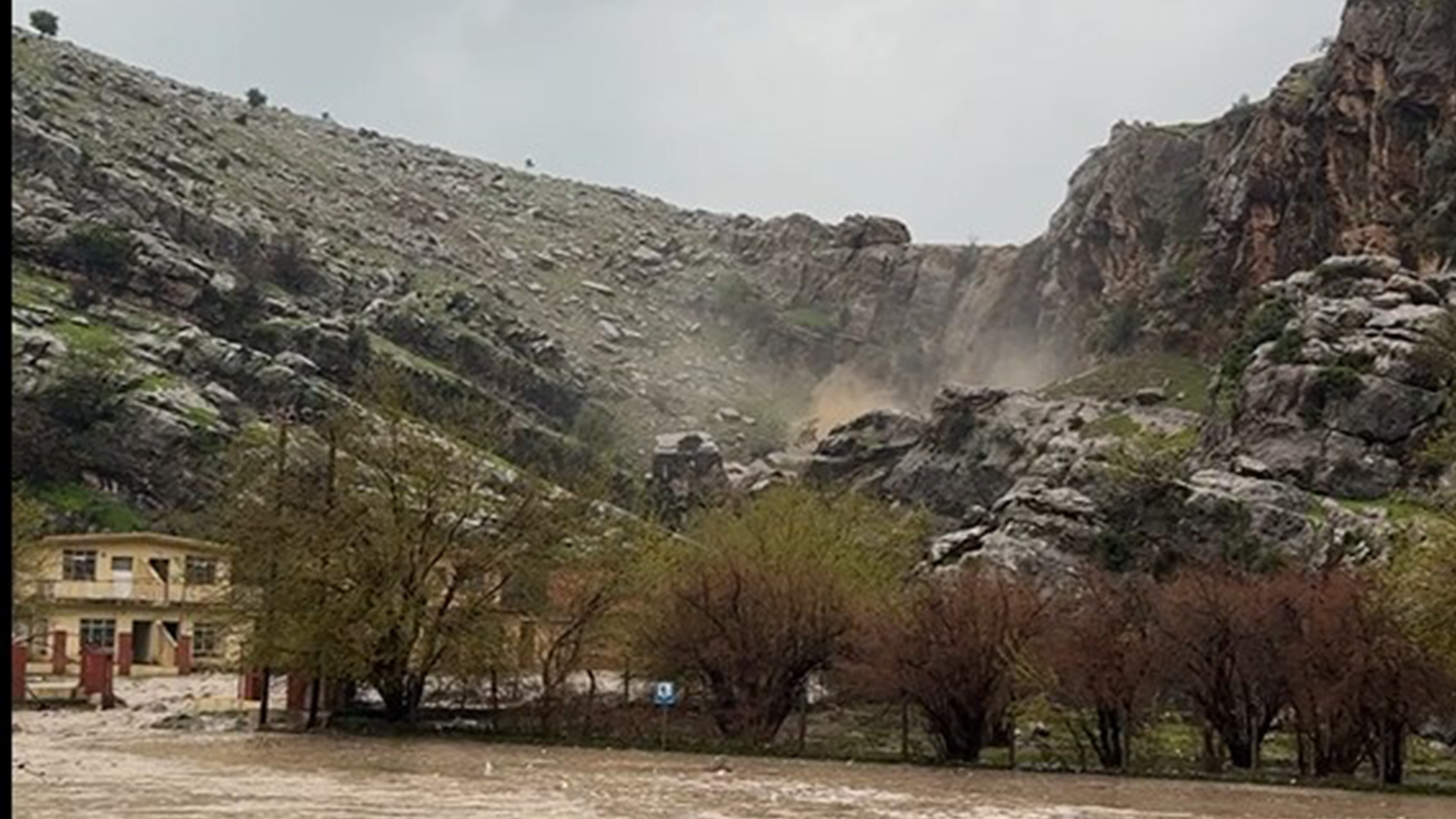 سەیرانگاى گەلى عەلى بەگ ژێر ئاو کەوت