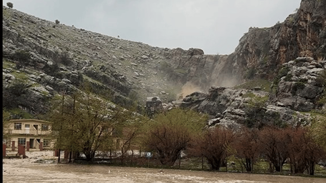 سەیرانگاى گەلى عەلى بەگ ژێر ئاو کەوت