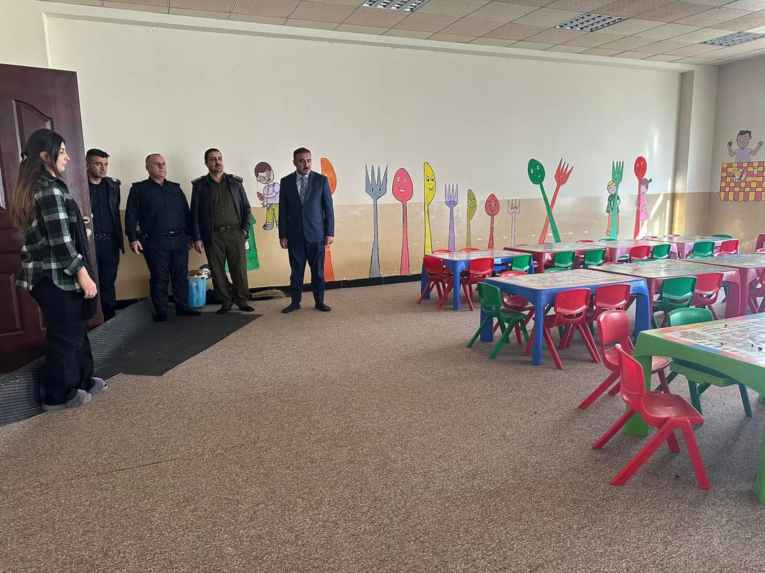 باخچه‌ تاقانه‌كه‌ى منداڵانى خانكێ گه‌رم كرایه‌وه‌