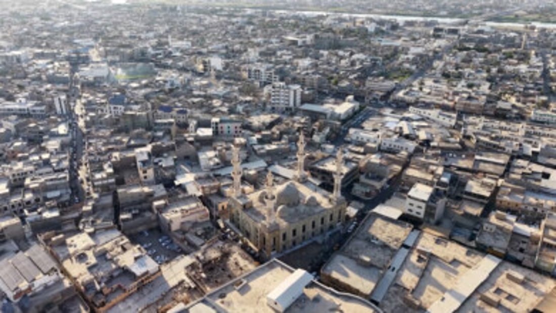 Ramadi’s oldest market rebuilt itself after rain brought part of it down