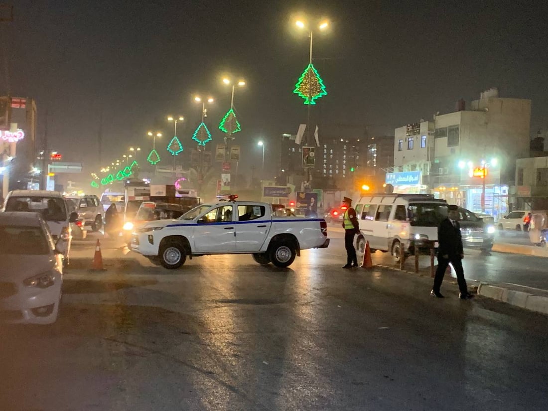 صور من كربلاء قبل قليل: إغلاق شارع المحافظة لصيانة مجسر العباس.. ادخلوا النفق