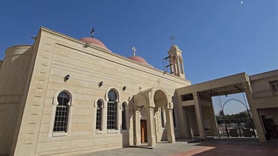 Bell rings again at restored Chaldean Church in Mosul