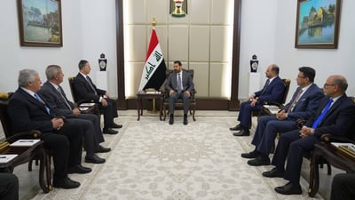 أنبوب العقبة و”فيزا” رجال الأعمال والاستثمار.. أبرز ما بحثه الزيدي مع وفد الأردن