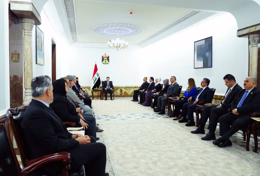 Sudani meets Kurdish MPs