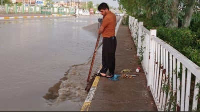 لافاوه‌كه‌ى پردێ زیانى به‌ دوكاندار و هاوڵاتیان گه‌یاند