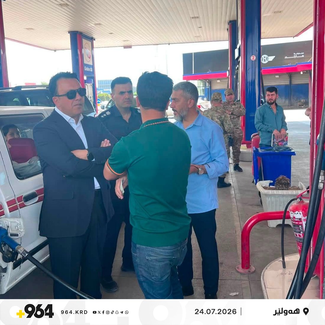 لە هەولێر 28 بەنزینخانە بەسەرکرانەوە و هۆشداریی توند درایە سەرپێچیکاران
