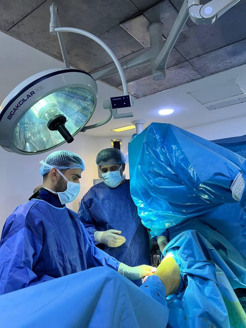 نه‌شته‌رگه‌رى بۆ ژنێكى ته‌مه‌ن 95 ساڵ به‌ سه‌ركه‌وتوویی ئه‌نجامدرا