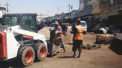 هه‌ردوو ناوچه‌ى پیشه‌سازى باكوور و باشوورى هه‌ولێر خاوێنكرانه‌وه‌