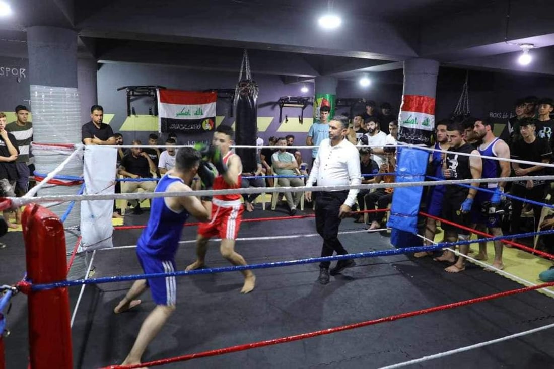 صور ونتائج أولى نزالات الملاكمة في تلعفر: فاز رضا عسكر والجمهور جلوساً ووقوفاً