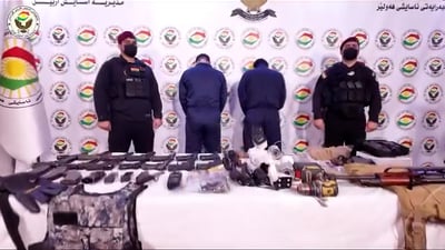 ئاسایشی هەولێر دوو دزی دەستگیرکردووە زیاتر لە 40 دزیان کردووە