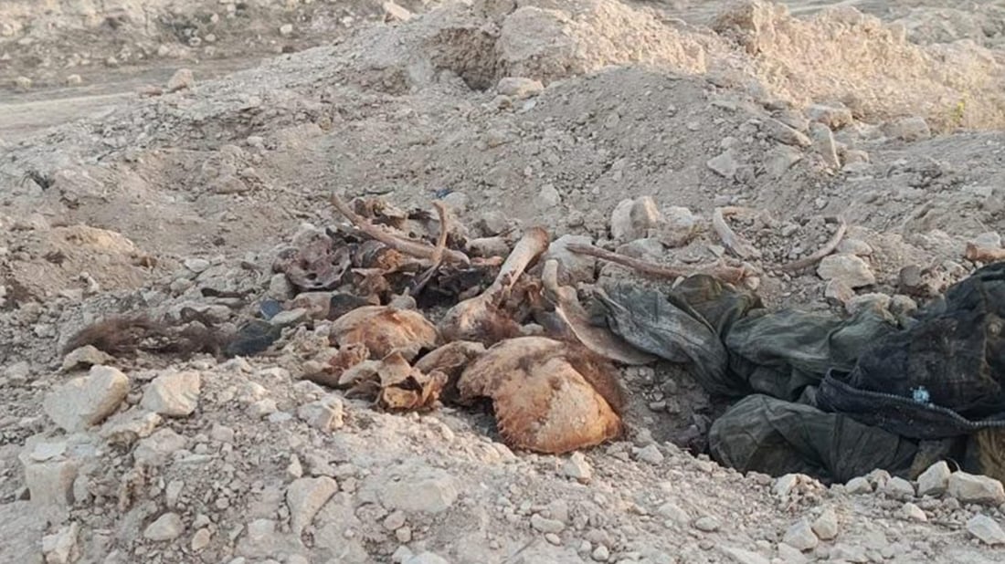 رووفاتی گۆڕە بەکۆمەڵەکەی شنگال دەبرێنە پەیمانگەی داد پزیشکی بەغدا