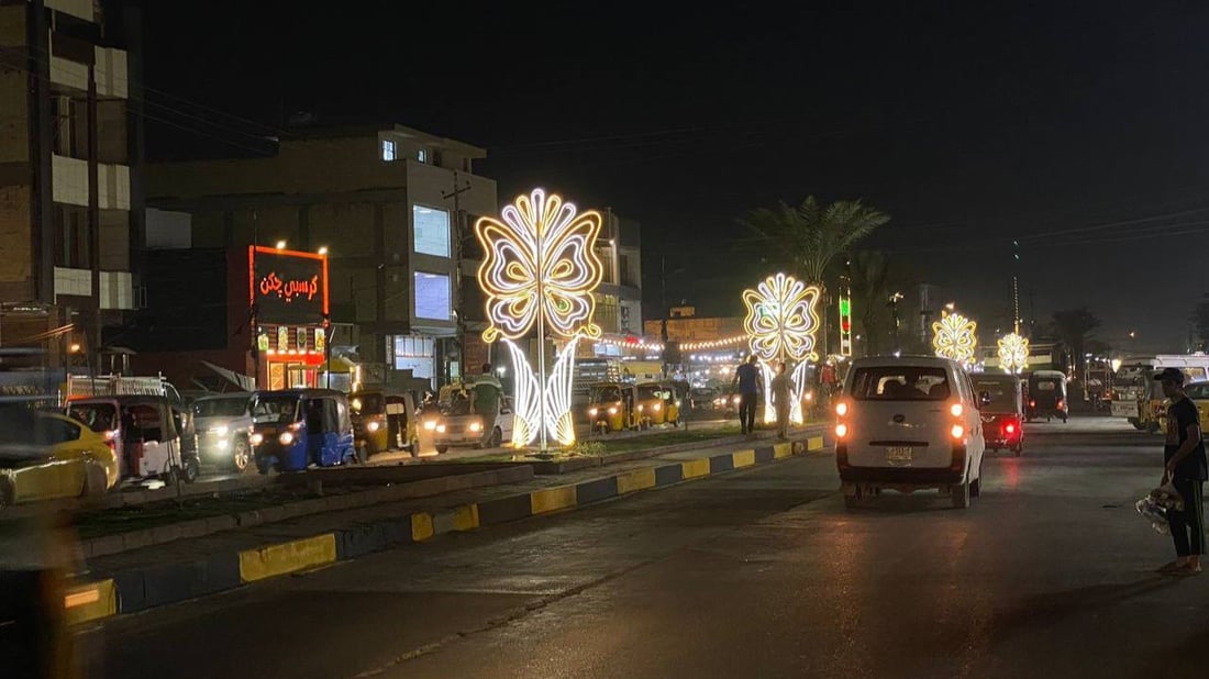 صور من مدينة الصدر: البلدية نصبت “مجسمات فريدة” لكن الإنارة لا تعمل!